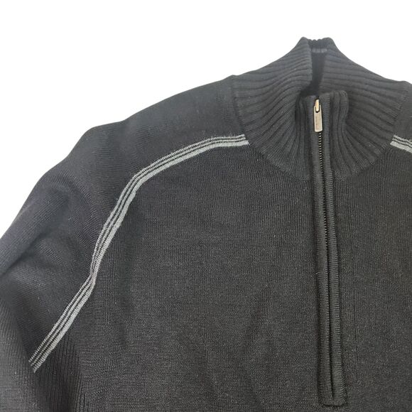SMARTWOOL Sweater Mens Large 1/2 Zip Pullover Merino Wool Outdoor Hiking Warm - Picture 5 of 13